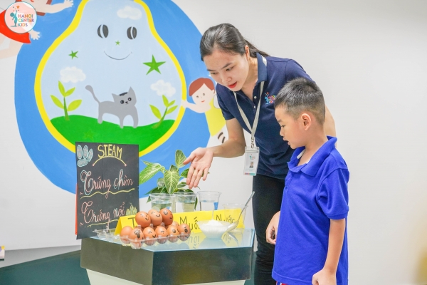 PHÒNG KHÁM PHÁ KHOA HỌC CHO BÉ 